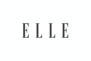 LOGO magazine elle sur fond blanc droit et aucune autre écriture 